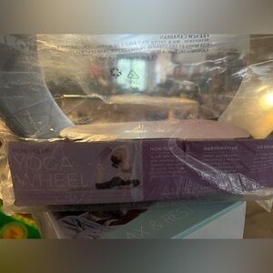 Gym workout TKO Sage Green Yoga Wheel Pilates non-slip Block